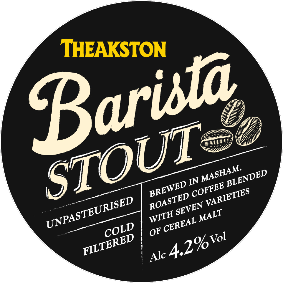 Theakston Barista Stout 30L Keg ABV 4.2%