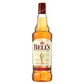 Bottle of Bell's whisky on a white background