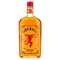Fireball cinnamon whisky bottle on a white background