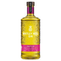 Bottle of Whitley Neill Pineapple Gin on a white background