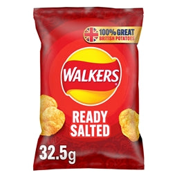 Walkers Ready Salted  Packet  Crisps 32.5g