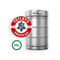 A 30L keg of Tetley’s Smooth Ale