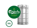 A 30L keg of Carlsberg Pilsner
