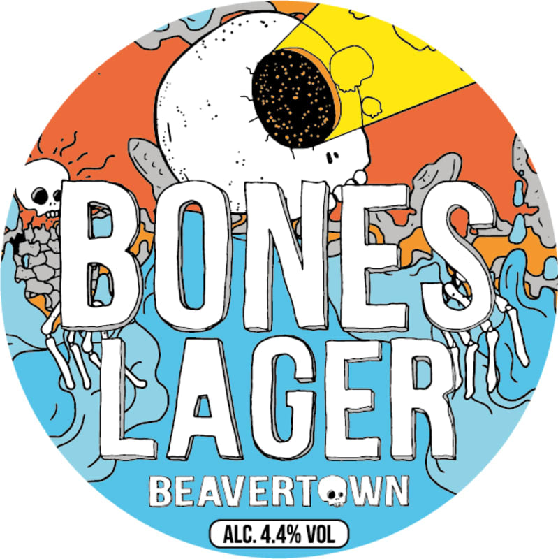 Beavertown Bones Lager 30L Keg ABV 4.4%