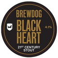 Brewdog Black Heart Stout 50L Keg ABV 4.1%
