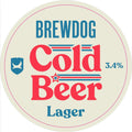 Brewdog Cold Beer 50L Keg ABV 3.4%