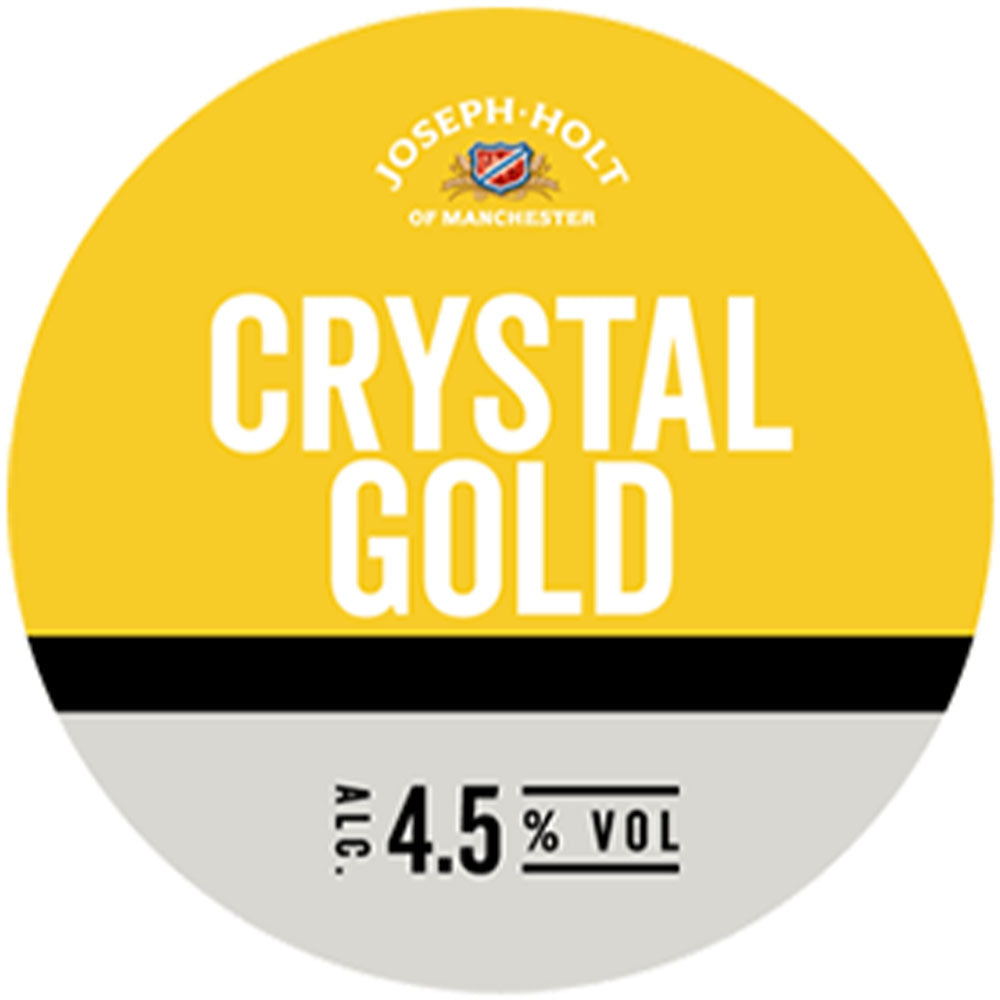 Crystal Gold Lager 50L Keg ABV 4.5%
