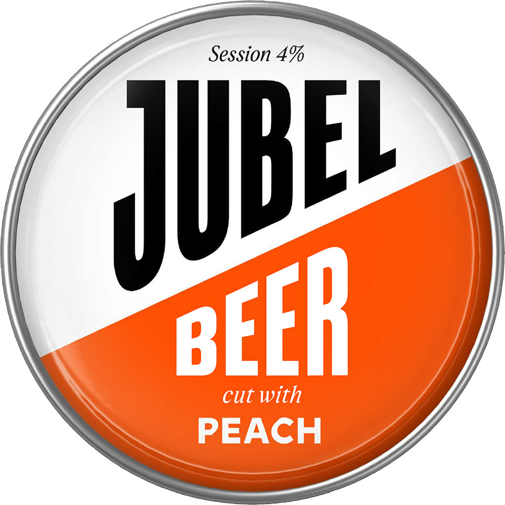 Jubel Beer Cut With Peach 30L Keg ABV 4%