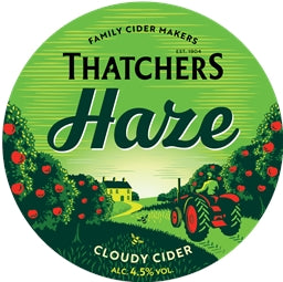Thatchers Haze Cloudy Somerset Cider 50L ABV 4.5%